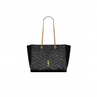 YSL NIKI SHOPPING IN VINTAGE LEATHER 8711510EN071000 (33*27*14cm)